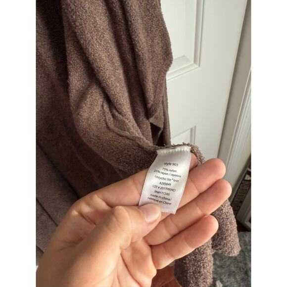 Bearfoot Dreams brown comfy cardigan size large/XL - Picture 4 of 4